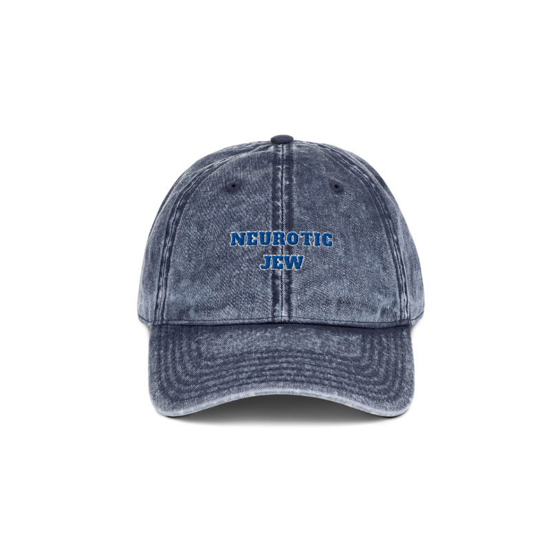 Neurotic Jew Vintage Cotton Twill Cap