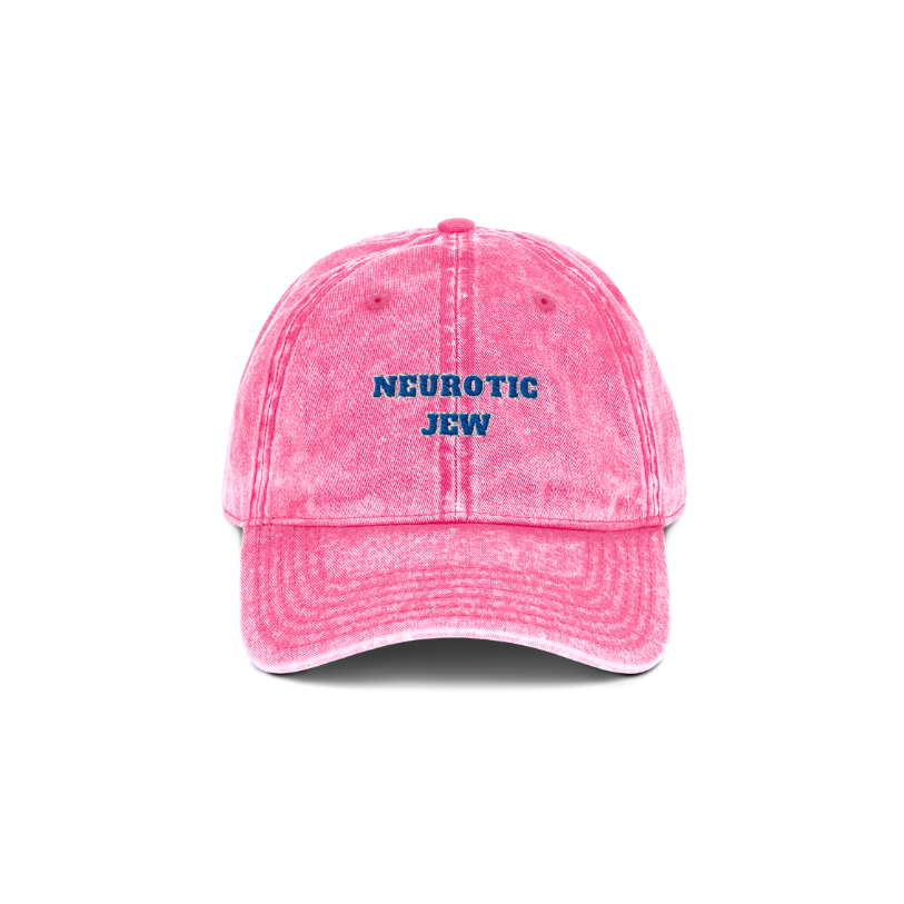Neurotic Jew Vintage Cotton Twill Cap