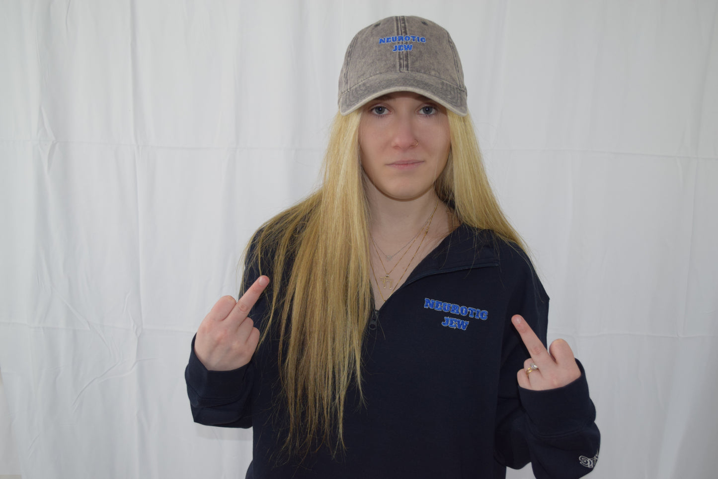 Neurotic Jew Unisex Fleece Pullover